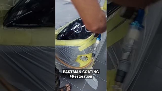 alza Headlights coating black #eastmencoating #malaysia #headlights #black #transparent смотреть онлайн