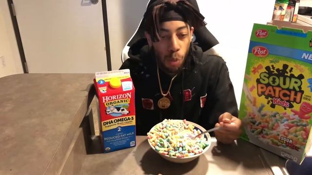 Sour Patch Kids Cereal Review GONE WRONG! смотреть онлайн