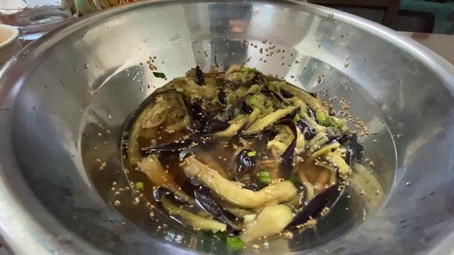 새콤달콤 시원한 여름별미 가지냉국 만들기