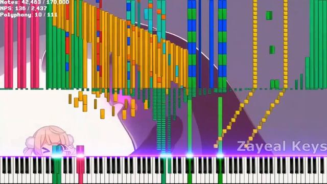 【Black MIDI】| 粛聖！！ロリ神レクイエム☆ | 170K Notes ~ Han SeRin & NewFall2024
