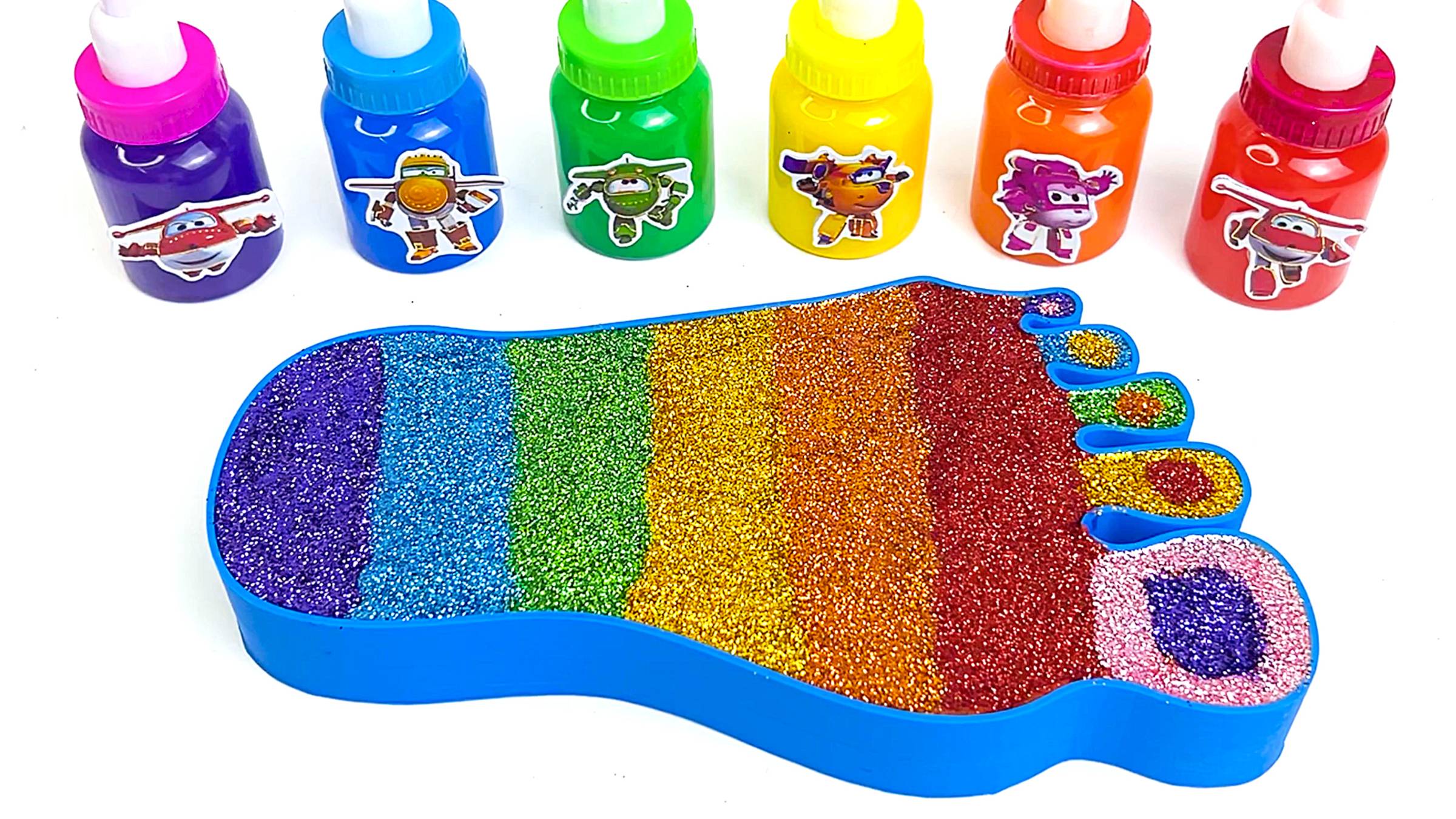 Разноцветные слаймы. Звуки АСМР для детей. Игрушки развивающие. Мультики звуки. Фокусы смотреть онлайн