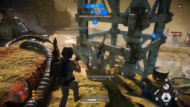 Star Wars Battlefront II Coop Imperio Galactico Kessel - Gameplay #1 смотреть онлайн
