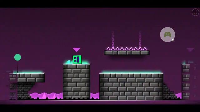 Прохожу Geometry Dash Meltdown 1 и 2 уровень с тремя монетами смотреть онлайн