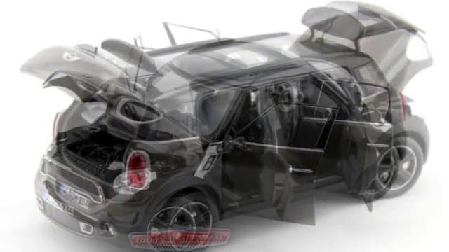 2010.- MINI COOPER S COUNTRYMAN Gris/Negro (Norev 183104 HQ). смотреть онлайн