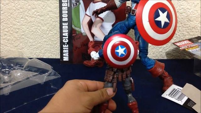 Capitan America (ULTIMATE) Baf Hit MonkeyHasbro Review смотреть онлайн