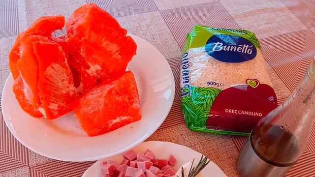 Risotto con la zucca! Ризотто с тыквой! смотреть онлайн