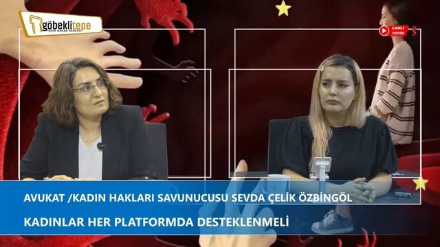 Göbeklitepe Ajansın Toplumsal Katarsis Programının bugünkü konuğu Kadın Hakları aktivisti, hukukç… смотреть онлайн