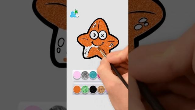 Coloring Starfish 😱 Mewarnai Gambar Bintang Laut #patrick #coloringpages смотреть онлайн