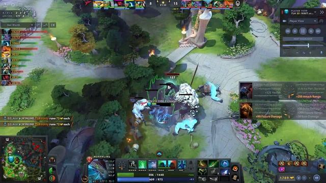 23savage Morphling vs FV, Jakiro, Lina, Muerta, SB - GG vs TL g3 Ti 2023 dota2 смотреть онлайн