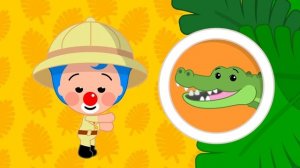Крокодил И Орангутанг 🦧 🐊 Детские Стишки / Плим Плим