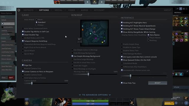 Dota for Noobs - Settings Overview смотреть онлайн