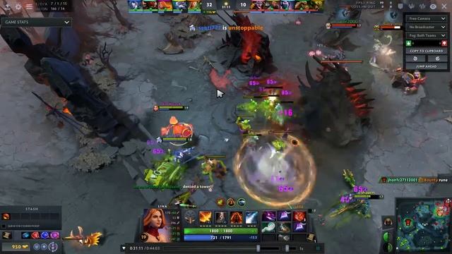 Dota 2 2019 09 21 - Rapidfire Lina Melting Towers смотреть онлайн