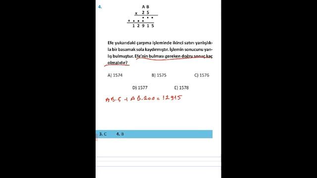 PASCAL TYT MATEMATİK SORU BANKASI SAYFA 58 SORU 4 смотреть онлайн