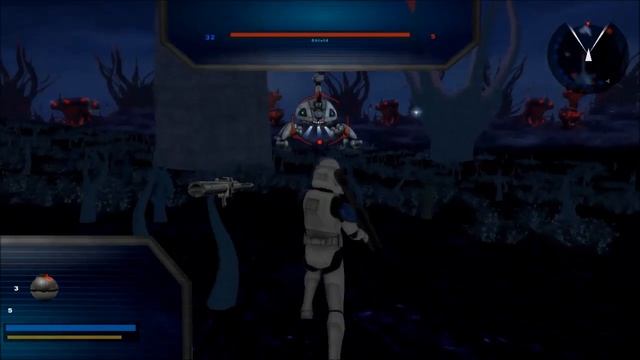 Star Wars Battlefront II Mod - Battles of the Clone Wars - Umbara Forest смотреть онлайн