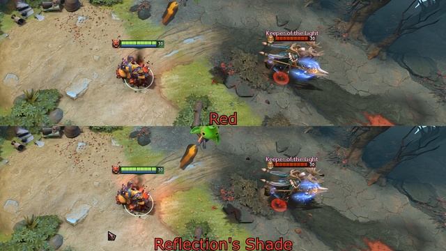 Techies Arcana | Red VS Reflection's Shade Prismatic Gem | Swine of the Sunken Galley Comparison смотреть онлайн