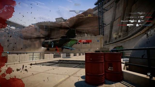 Warface: Смерти персонажа | Снято с помощью GeForce смотреть онлайн