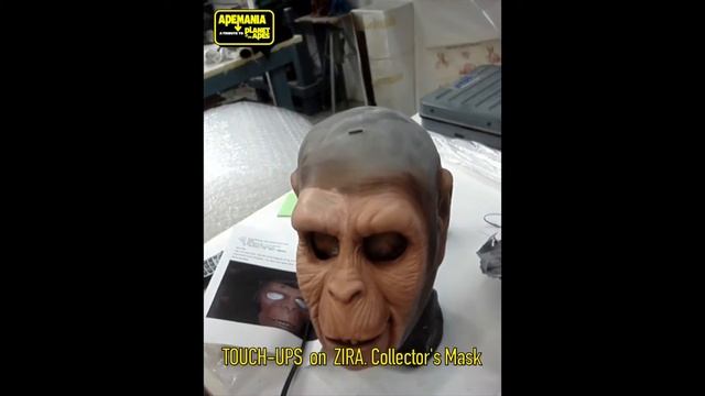 ZIRA COSPLAY MASK Paint Touch ups смотреть онлайн