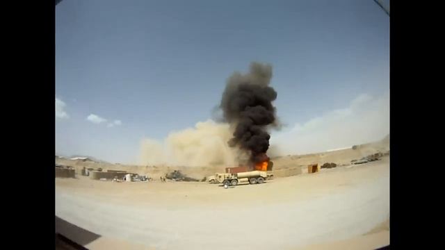 Крушение польского Ми-24В на Warrior base в провинции Газни, Афганистан. 12 июня 2011 г. смотреть онлайн