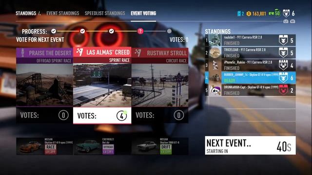 Need for speed payback Eddie's r34 skyline ranked speedlist смотреть онлайн