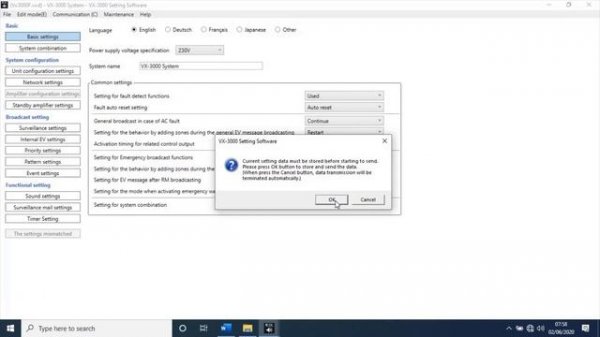 VX-3004F/VX-3008F/VX-3016F VOICE EVACUATION FRAME CONFIGURATION AND FIRE ALARM SYSTEM INTEGRATION-0