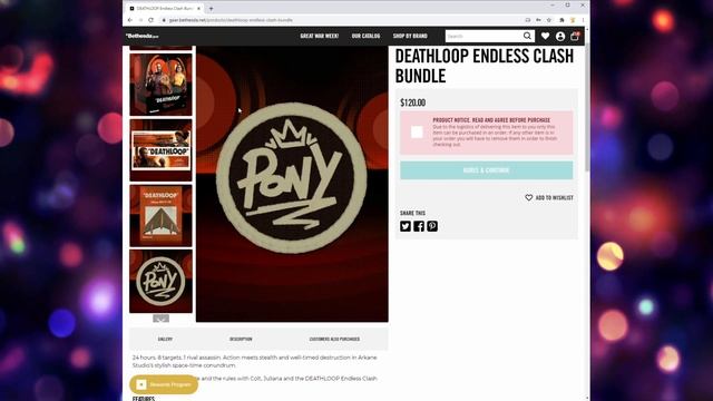 DEATHLOOP Endless Clash Bundle - limited to 2,000 units смотреть онлайн