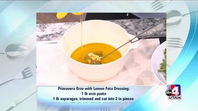 Primavera Orzo with Lemon Feta Dressing 🍋🌿 смотреть онлайн