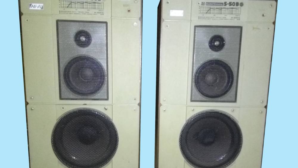 Radiotehnika S50B C усилителем  У-101