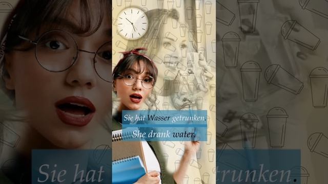 Learn how to conjugate the German verb trinken (drink) in a minute [past, present, future tenses] смотреть онлайн