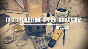 Приготовление среды по прописи Кнудсона