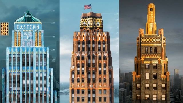 Коллекция Highrises посвящена классическим небоскрёбам