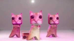 ОРИГИНАЛ БУМАЖНЫЕ КОТЫ ТАНЦУЮТ МЕМ😜