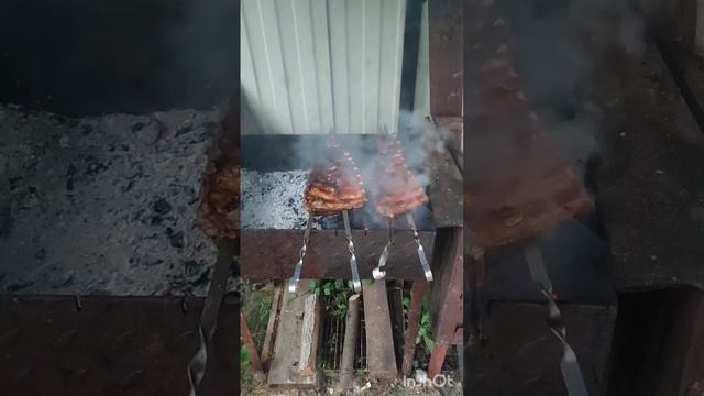 Рёбра на огне 😋 смотреть онлайн