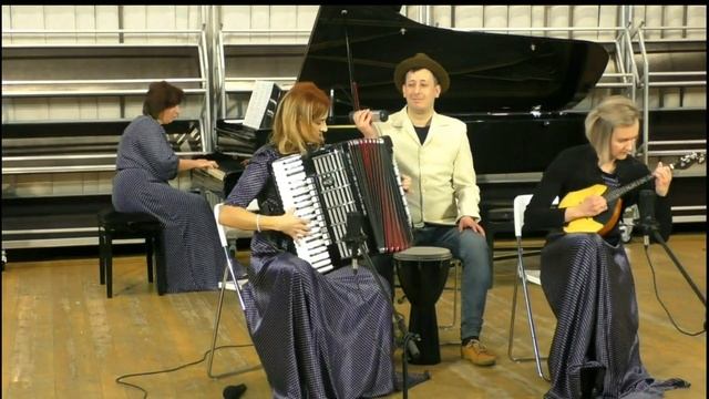 "Libertango"  Аккордеонистка Анастасия Бурмистрова в составе ансамбля "Серпантин" Новосибирск