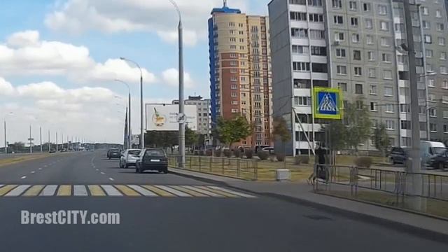 BrestCITY.com: возле Гребного установлены знаки "40" смотреть онлайн