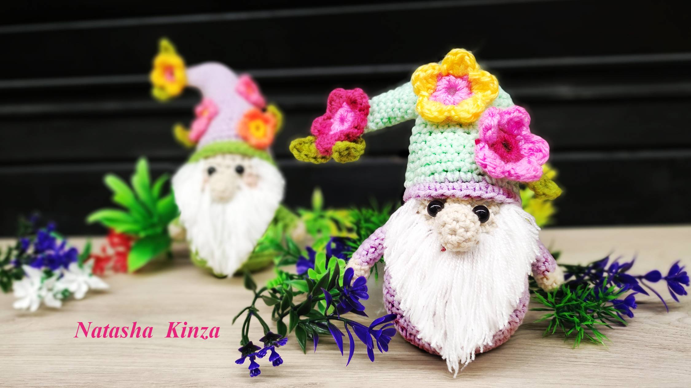 ЦВЕТОЧНЫЙ ГНОМ/ ПРОСТАЯ ИГРУШКА КРЮЧКОМ ДЛЯ НАЧИНАЮЩИХ смотреть онлайн