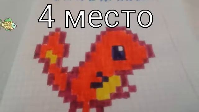 Топ 9 лучших рисунков по клеточкам смотреть онлайн