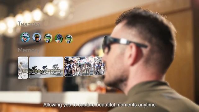 QIDI-Vida Smart AR Glasses for Sports，cycling，hiking，golfing，indoor exercise All-in-one Glasses смотреть онлайн