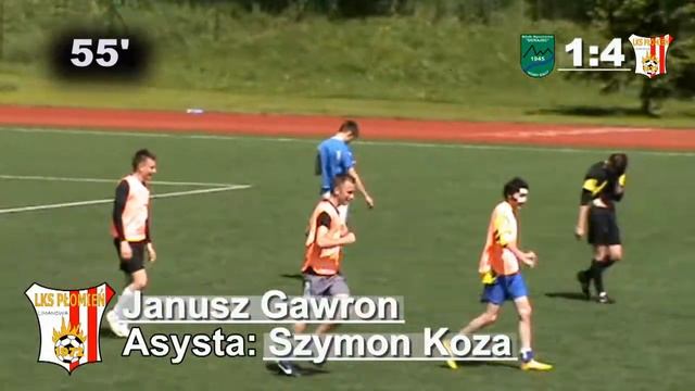 Janusz Gawron 1:4 (55') Sparing Seniorów: Dunajec - Płomień (18.05.2014r.) смотреть онлайн