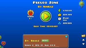 Pseudo Zone,  / geometry dash 2.207 not of Mulpan