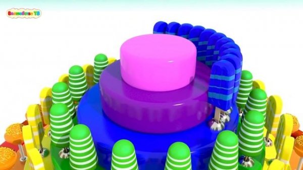 ИЗУЧАЕМ ЦВЕТА Леденцы на Палочке из Шариков Развивающий мультик для детей #ВолшебствоТВ