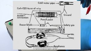 Радио Из Карандаша и Лезвия   Детекторный Приёмник Своими Руками detector Receiver  Diy Radio