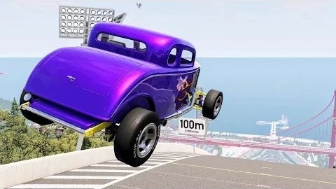 Эпичные прыжки на высокой скорости #308 — BeamNG Drive |