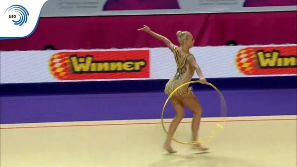 Yana Kudryavtseva (RUS) - 2016 Rhythmic European all around Champion