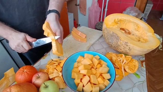 тыква Cucurbita мускатно-медовая 🎃 и тыквы бутылочные. разделка и приготовление. долежались до весн смотреть онлайн