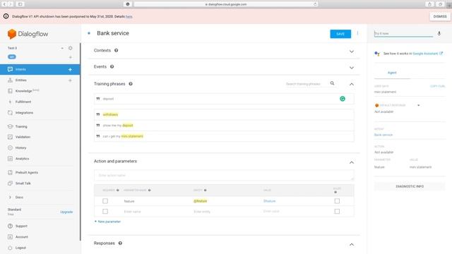 Dialog Flow - Part 9 of 16 - Entities Options смотреть онлайн