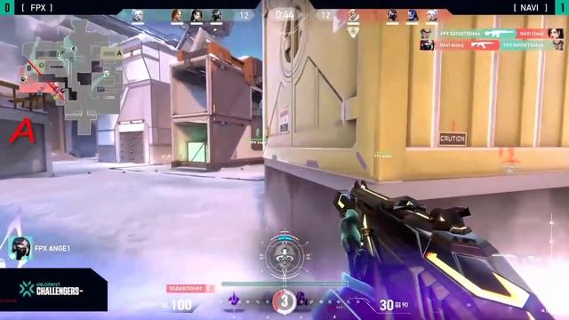 INSANE COMEBACK! NAVI vs FPX | HIGHLIGHTS |Grand Final| VCT 2022 CIS Stage 1 Challengers - Closed 1 смотреть онлайн