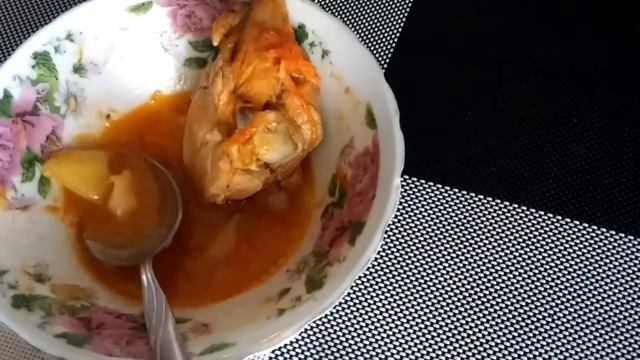 ASMR Eating Chiken Soup Chewing / Еда, Жевание, звуки рта, чавканье