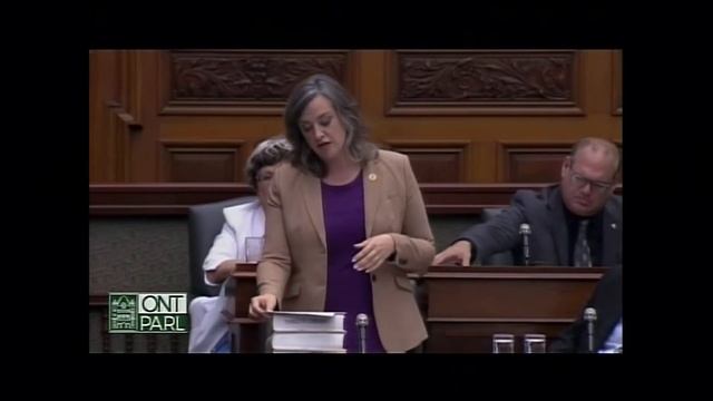 Jennifer French, MPP - This govt is unfortunately a govt for *their people - debate on Govt's motio смотреть онлайн
