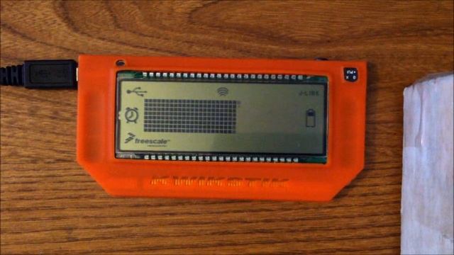 Simple Freescale KwikStik SLCD Demo App смотреть онлайн
