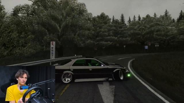 ДРИФТ НА РУЛЕ В ASSETTO CORSA | JZX 100 TOYOTA CRESTA STEERING WHEEL DRIFTING смотреть онлайн